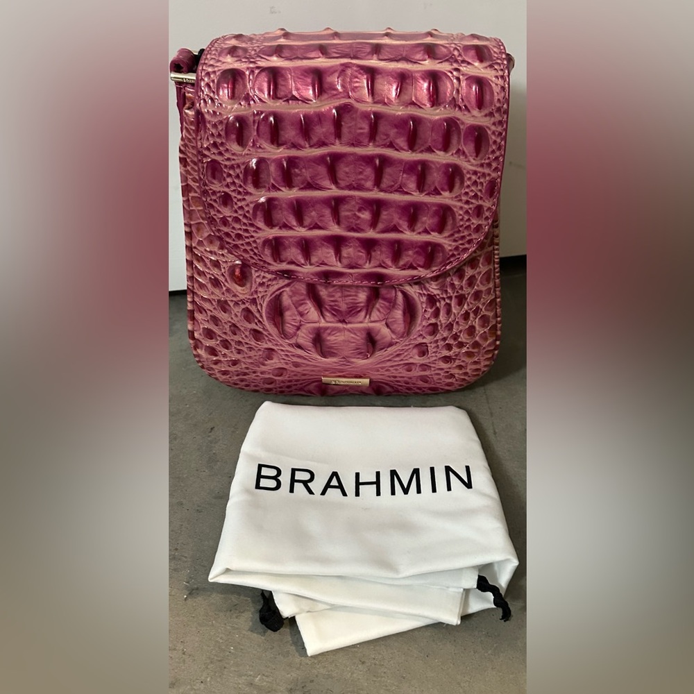 New With Tags Brahmin Rouge Blush Everlee bag